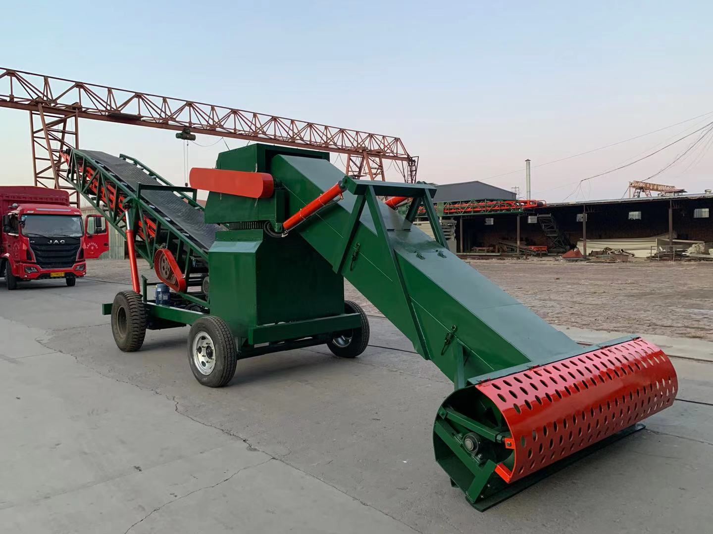 扒谷机各组件的主要作用